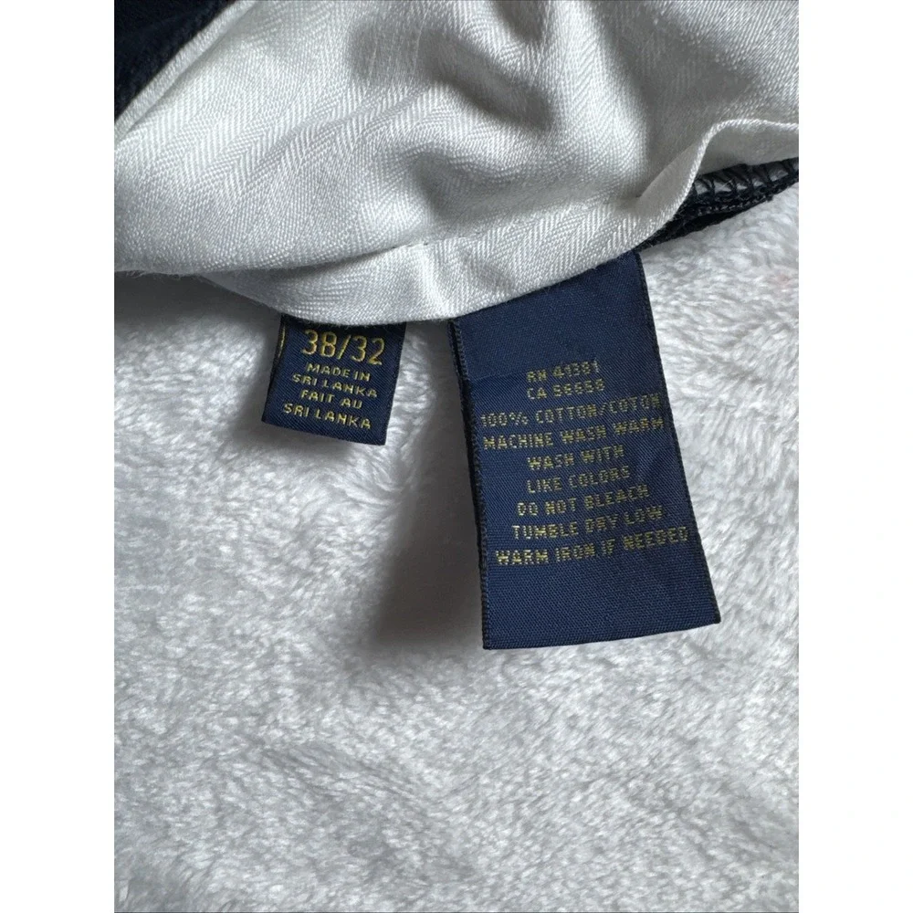 Polo Ralph Lauren Mens 38/32‎ Navy Blue Work Pants/Chinos